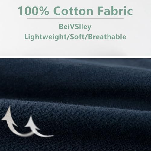 BeIVSlley Baby Boys 3-Pack Cotton Active Jogger Pants