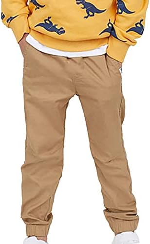 QinCiao Toddler Boys Chino Cargo Jogger Pants
