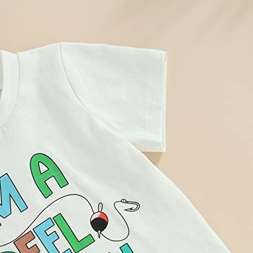 Meiweileya Toddler Boys Elastic Shorts Set