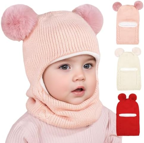 infant Baby Winter Hat Set
