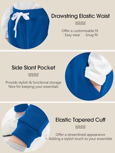Resinta 3-Pack Pull-On Fleece sweatpants for boys