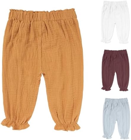 Casual Harem Pants for Toddler with Ruffle Trim