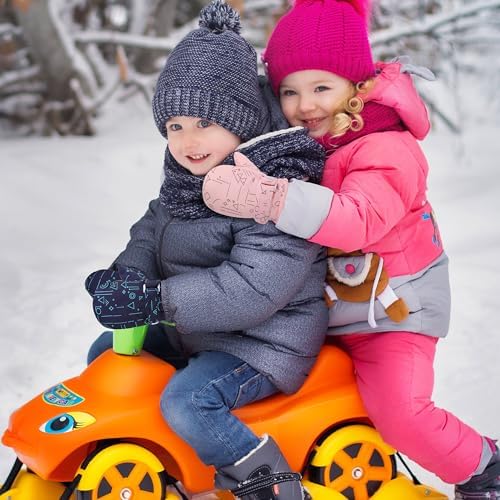 Winter Boys Gloves Waterproof Warm
