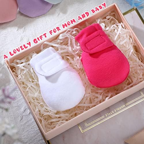 16 Pairs Adjustable Baby mittens - Soft Warm for Newborns