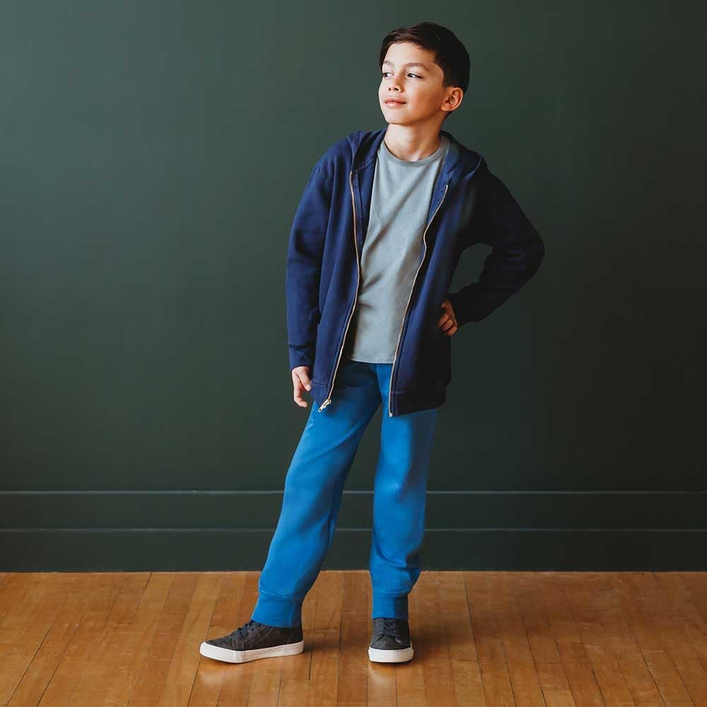 City Threads Lightweight Cotton Fleece Joggers