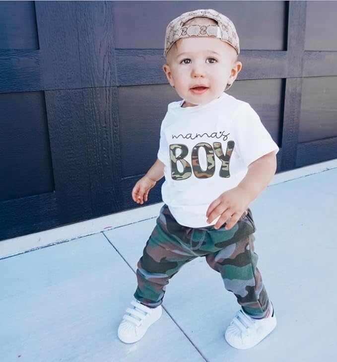 Camouflage Baby Boy Outfit Set