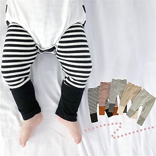 Striped Patchwork crawled boys girls legging