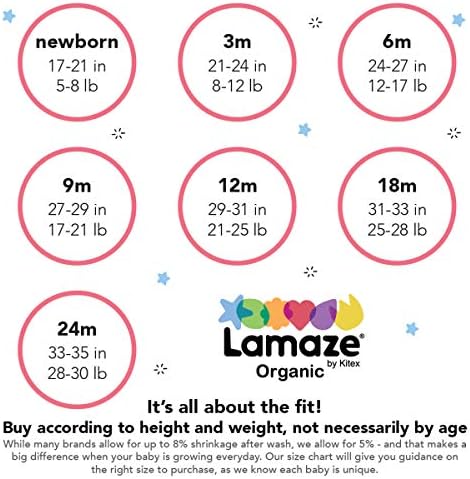 Organic cotton baby sleepers