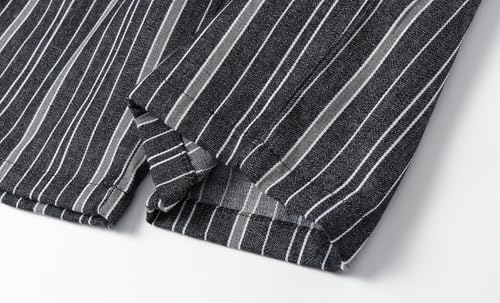 LittleSpring Boys Girls Striped Pants for Kids