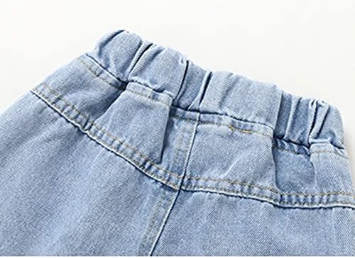 Light Blue Patchwork Pajama Pants for Newborn Boys