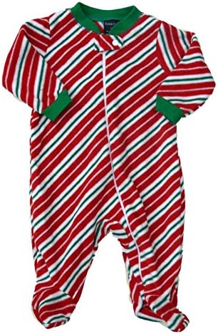 Faded Glory Cozy Red Fleece Blanket Sleepers for Babies