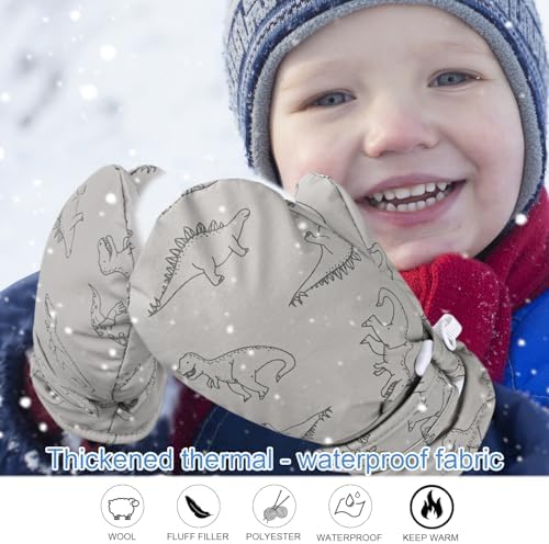 Perfect Winter Gift for Kids Soft Warm Mitten Gloves