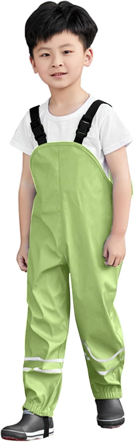 Waterproof Rain Pants for Toddlers Boys Girls