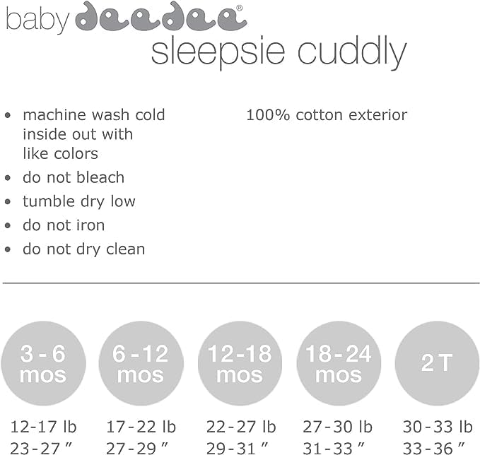 Double Zipper Onesies for Sleep