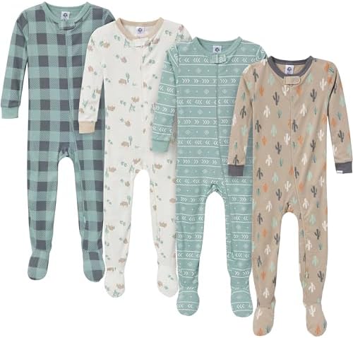 Gerber Baby Boys 4-Pack Pajamas Soft Comfortable