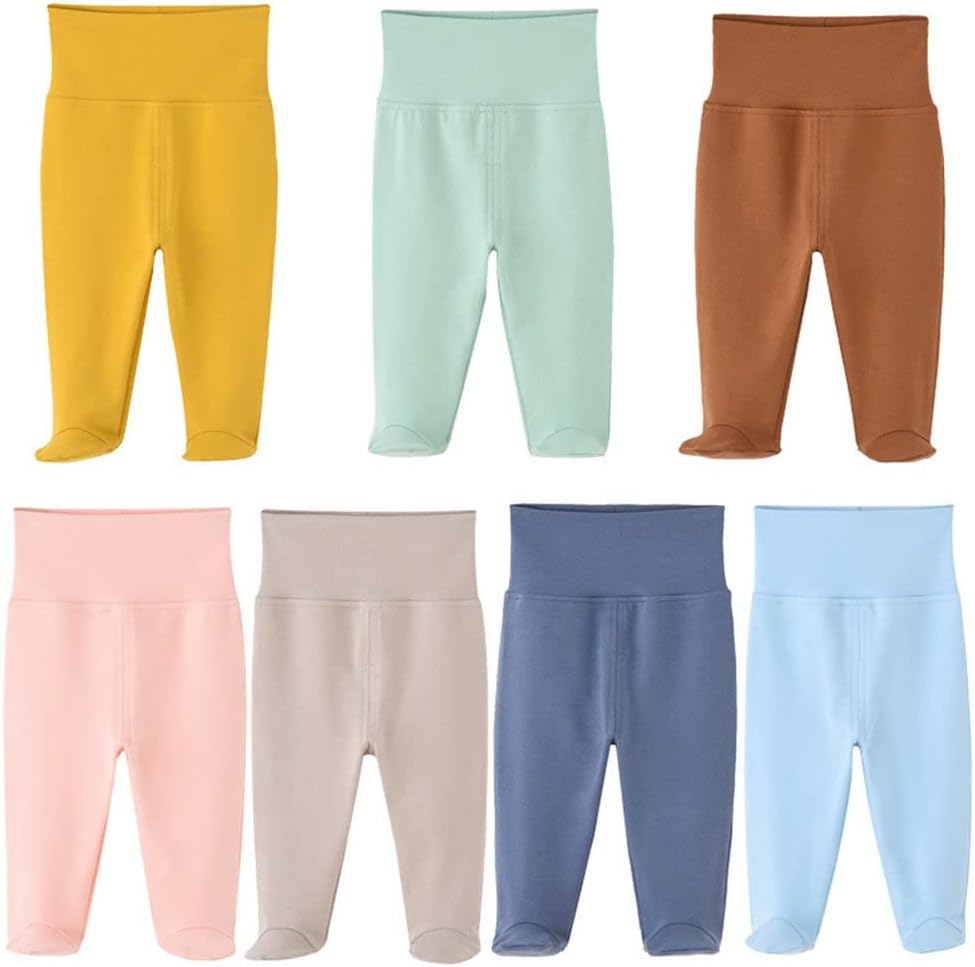 3612-Month Cotton Spandex Pants for Infants Toddlers - Warm Comfortable Durable