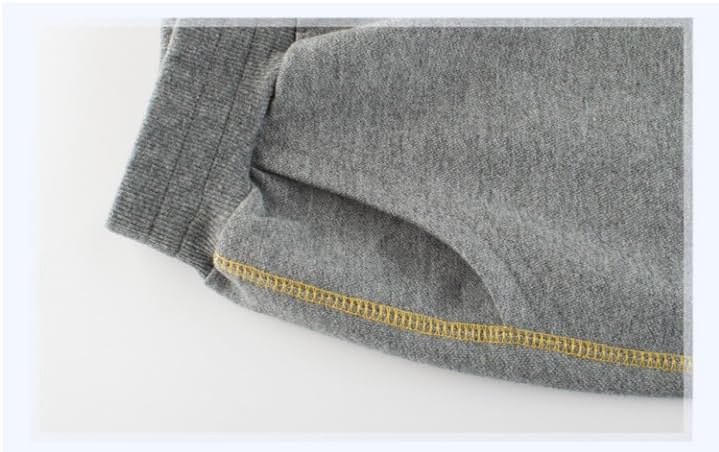 Irsutey Kids Basic Cotton Sweatpants for Toddler Boys