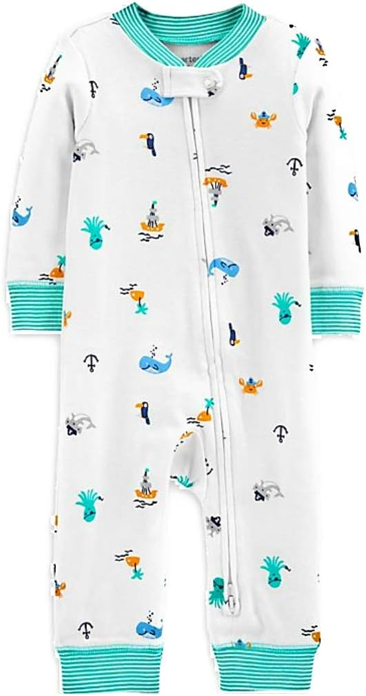 Carters Baby Boy 1-Piece Footless Pajama Robe