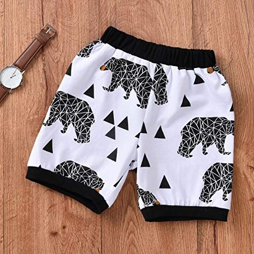 Unutiylo Toddler Boys Summer Clothes 2-Piece Set