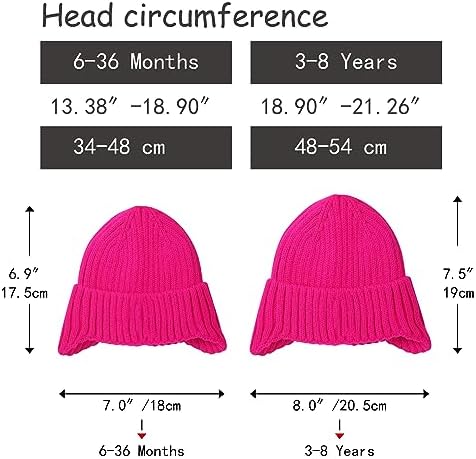 MaxNova Baby Winter Hat Toddler Beanie toddlers