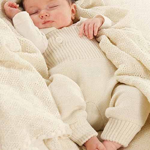 Cushy Organic Merino Wool Pants for Babies