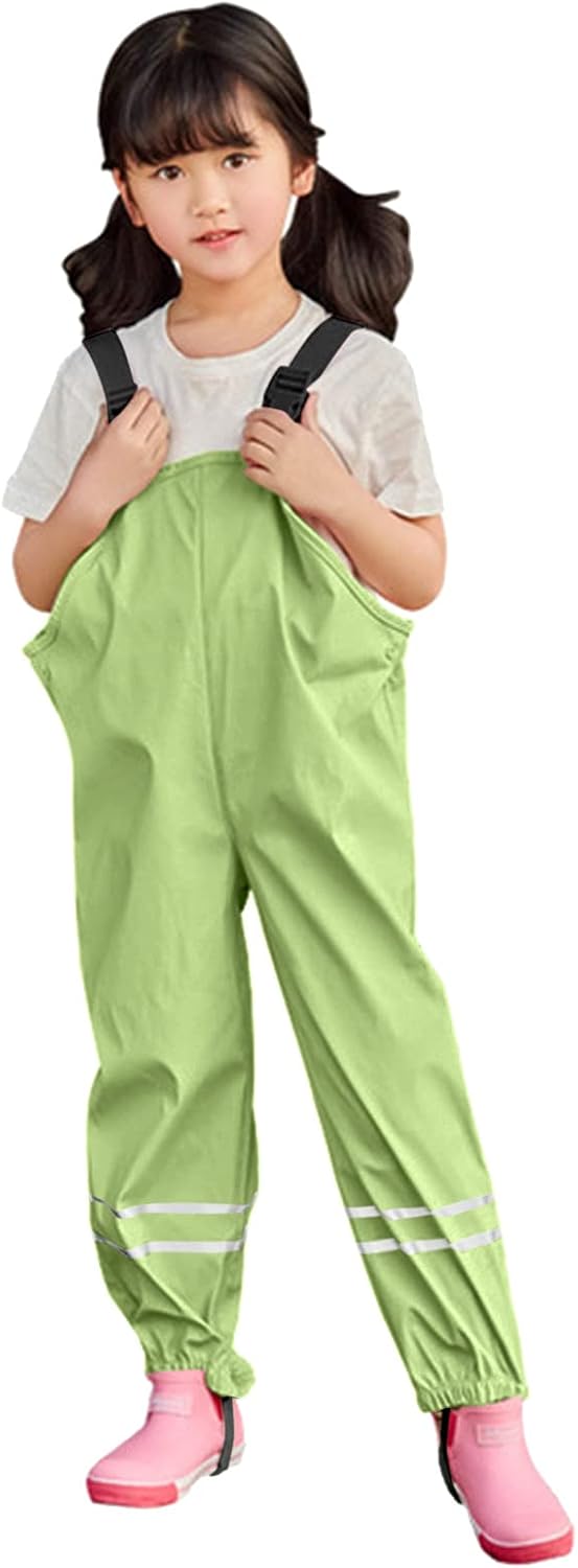 Waterproof Rain Pants for Toddlers Boys Girls
