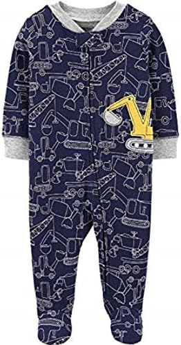 Carters 1-Piece Construction Sleep and Play Newborn Navy