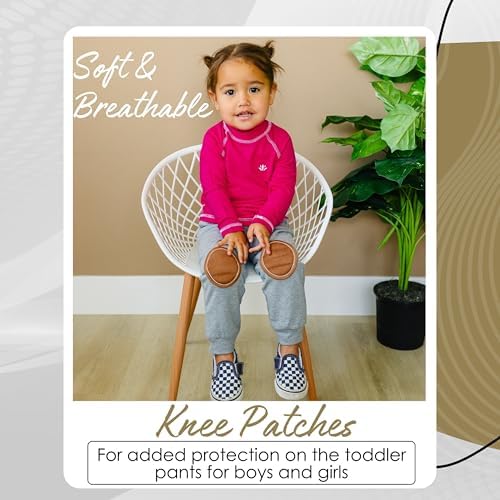 Comfortable Baby Pants with Knee Protection Toddler Preschooler