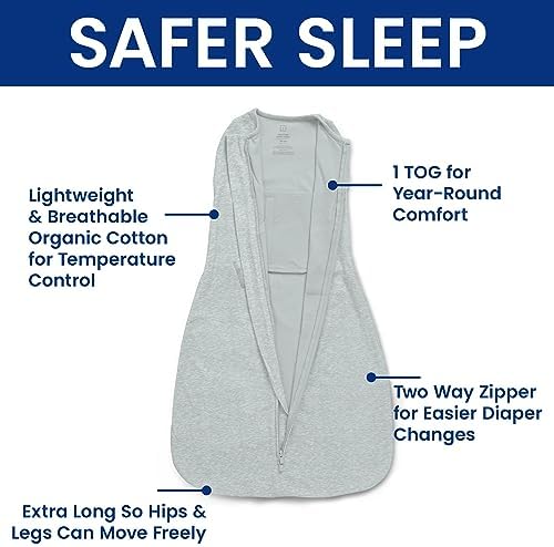 Safety Sleep Gap 100 Organic Cotton 6-12 Months