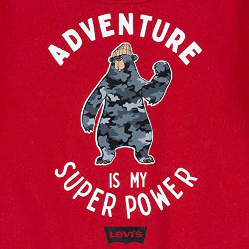 Levis Baby-Boys 3-Piece Graphic T-Shirt Sweatshirt Joggers Set