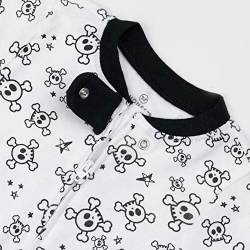 Perfect for Newborns Infants 100 Organic Cotton Footed Pajamas