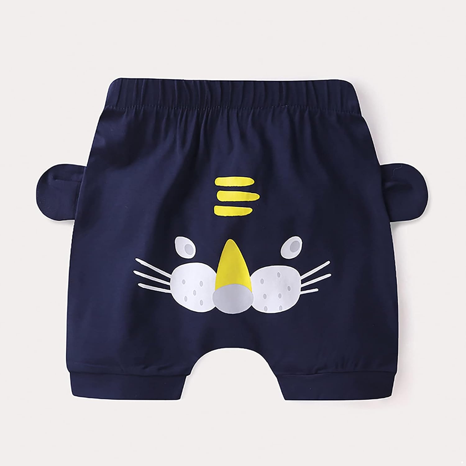 Yartina Lightweight Cartoon Print Harem Shorts for Babies