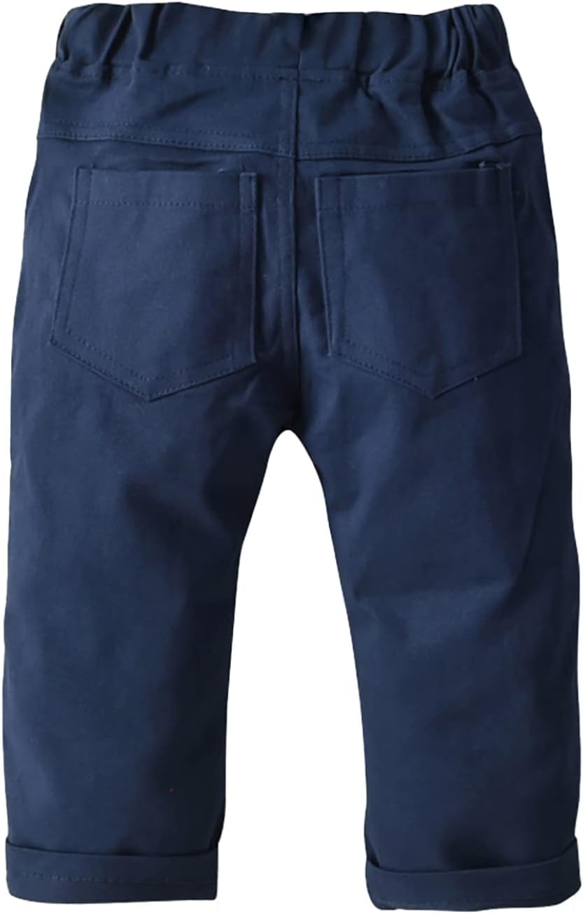Yartina Toddler Boys Cargo Joggers - Comfort Style for Daily Use