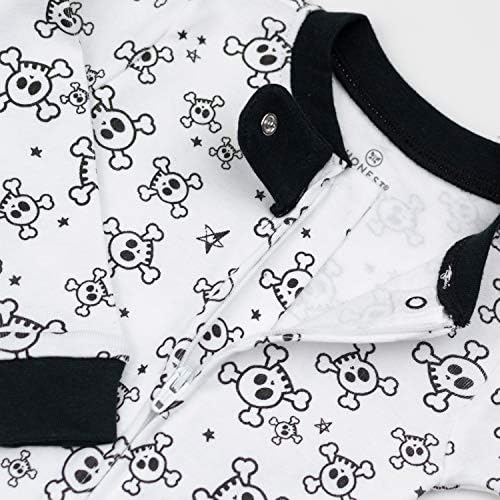 Perfect for Newborns Infants 100 Organic Cotton Footed Pajamas