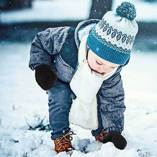 ONESING Toddler Winter Gloves for Baby Boys Girls Soft Stretchy Warm