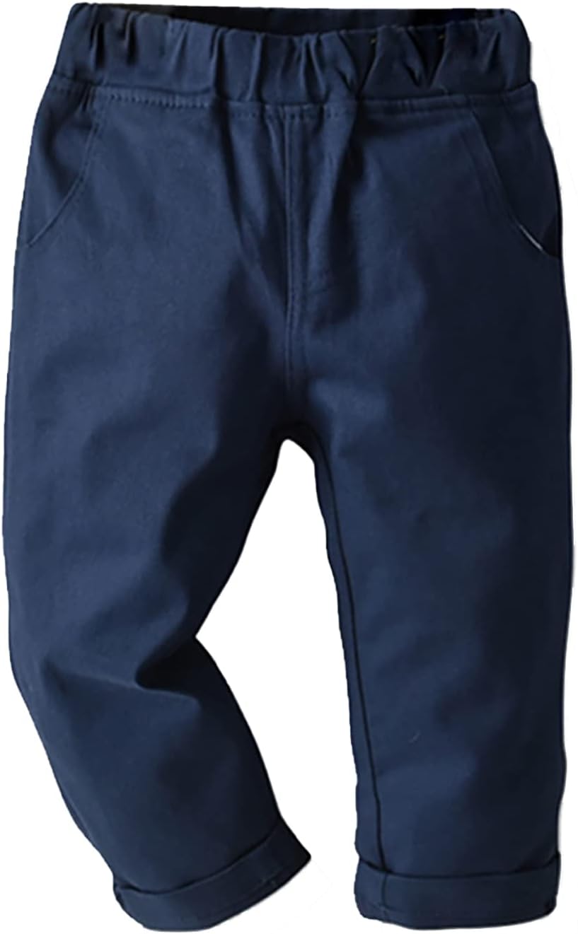 Yartina Toddler Boys Cargo Joggers - Comfort Style for Daily Use
