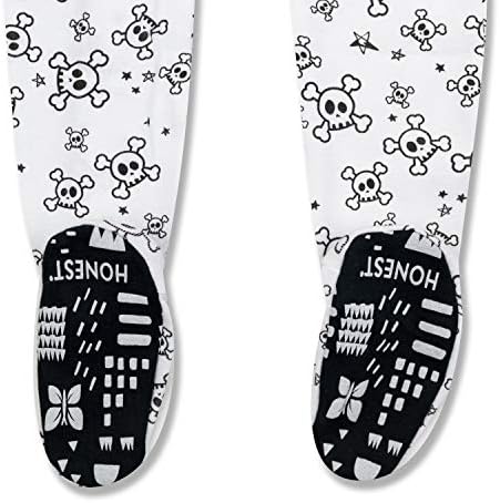 Perfect for Newborns Infants 100 Organic Cotton Footed Pajamas