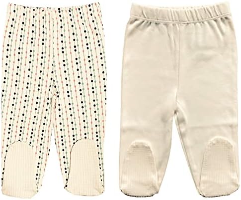 Maple Clothing Organic Cotton Baby Pants Footed GOTS Certified