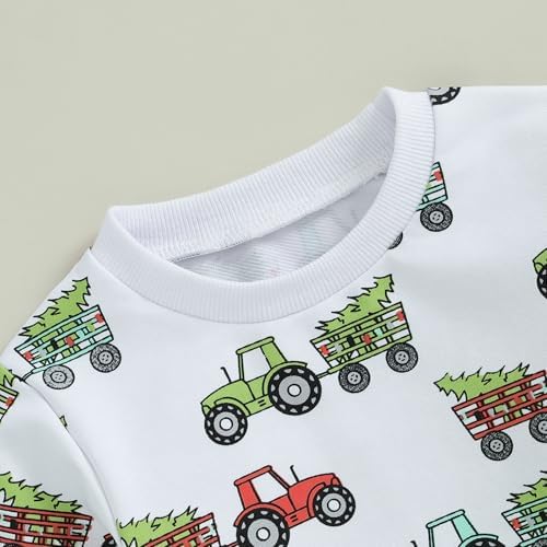 Christmas Trick or Treat 2-Piece Toddler Outfits Fun Tree Truck Themes