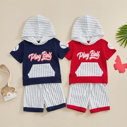 Littleamerican Flag Toddler Boy Outfit for 4th of July