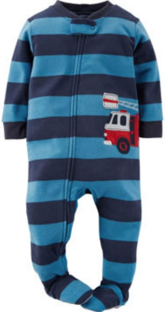 Carters Boys Firetruck Blanket Sleeper 18M
