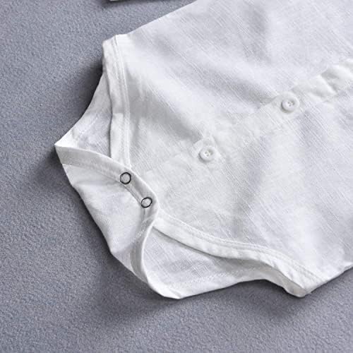 Unutiylo Baby Boys Overalls Set