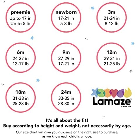 Lamaze Baby Boys Super Combed Natural Cotton Sleep N Play 2-Pack
