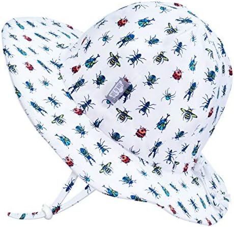 Adjustable Cotton Floppy Sun Hat for Boys - 50 UPF Protection