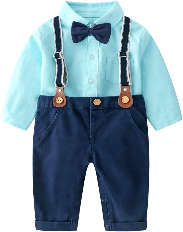 Perfect Gentleman Outfit for Baby Boys Long Sleeve Shirts More