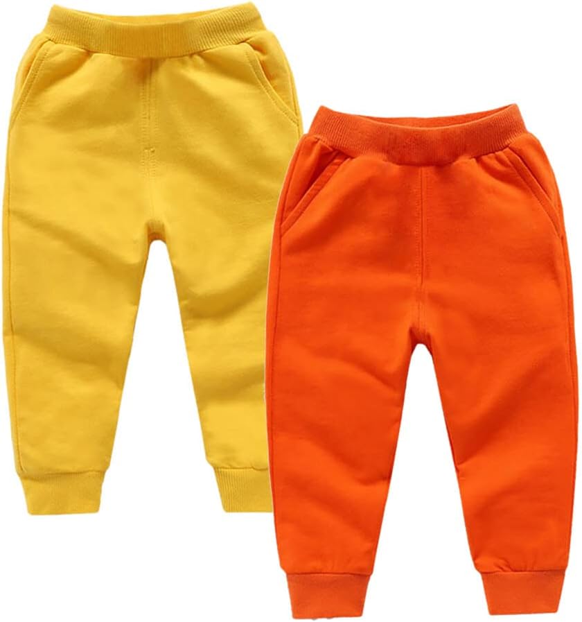HDLEXD - Unisex Toddler Cotton Joggers