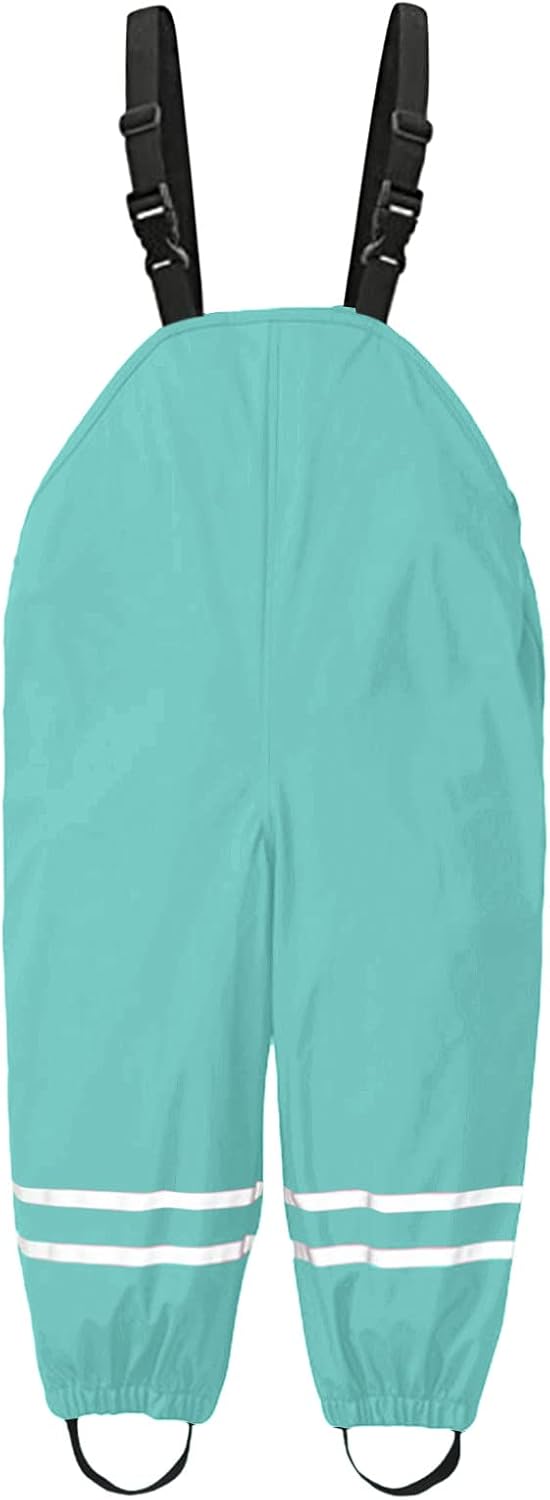 Waterproof Kids Rain Pants for Boys and Girls