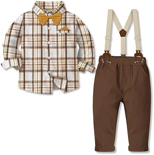 SANGTREEGentleman Outfits Set for Babies 3-6 Months