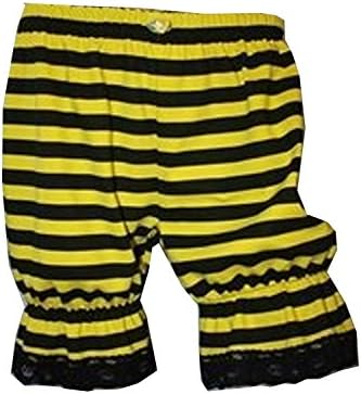 Insanity Bumble Bee Yellow Black Striped Short Bloomers