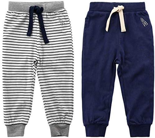 Cutie Playful Teach Leanbh Cotton Joggers for 1-6T